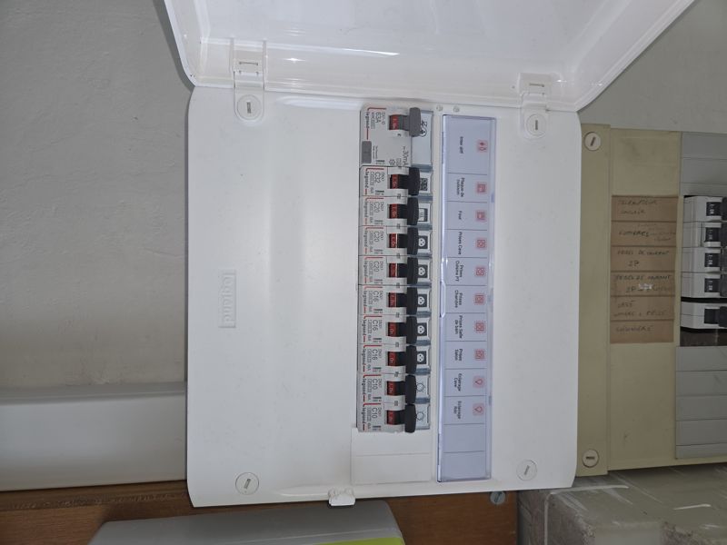 Rénovation et organisation d'un tableau électrique