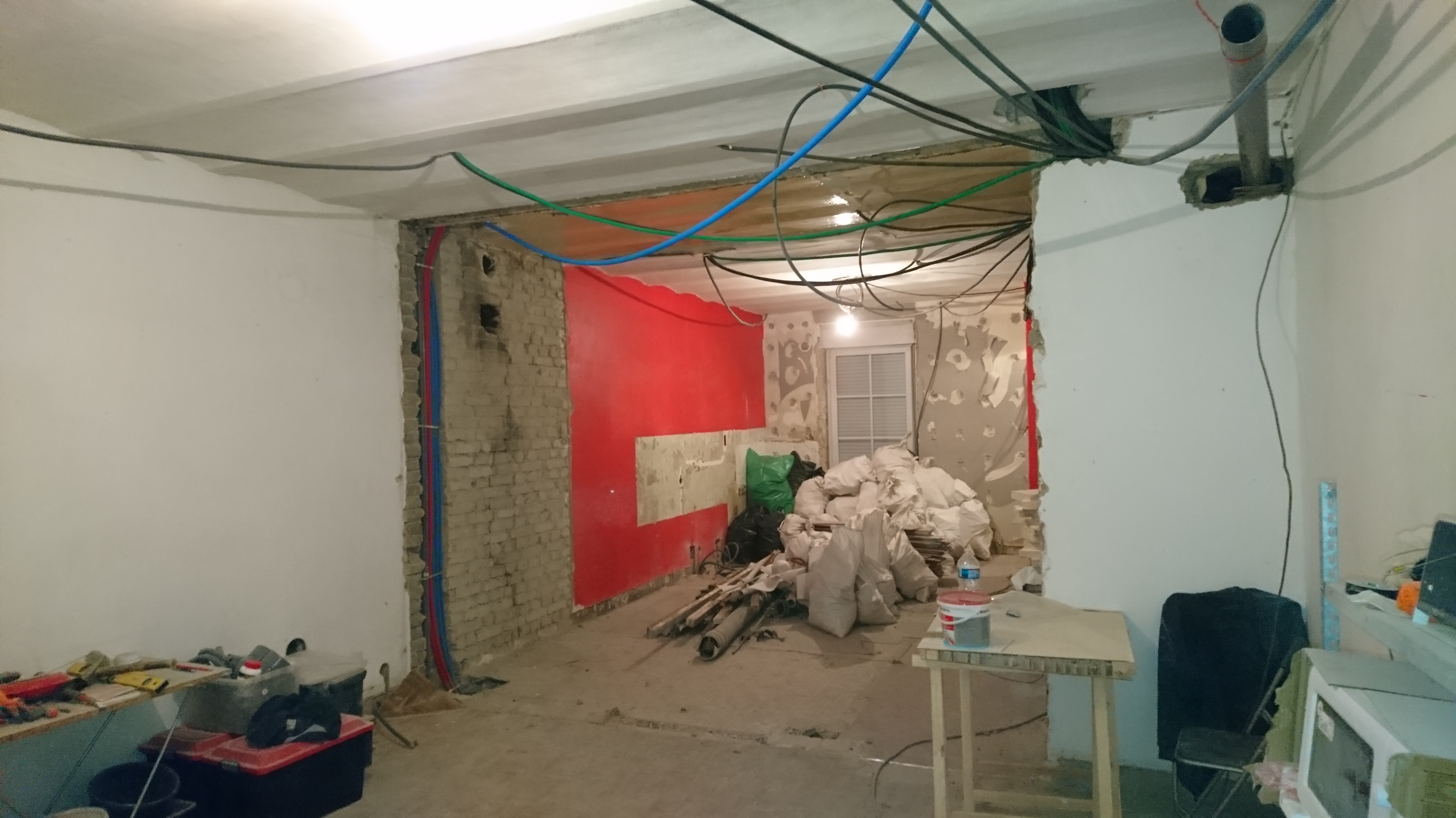 Plaquisterie / Placo avant intervention
