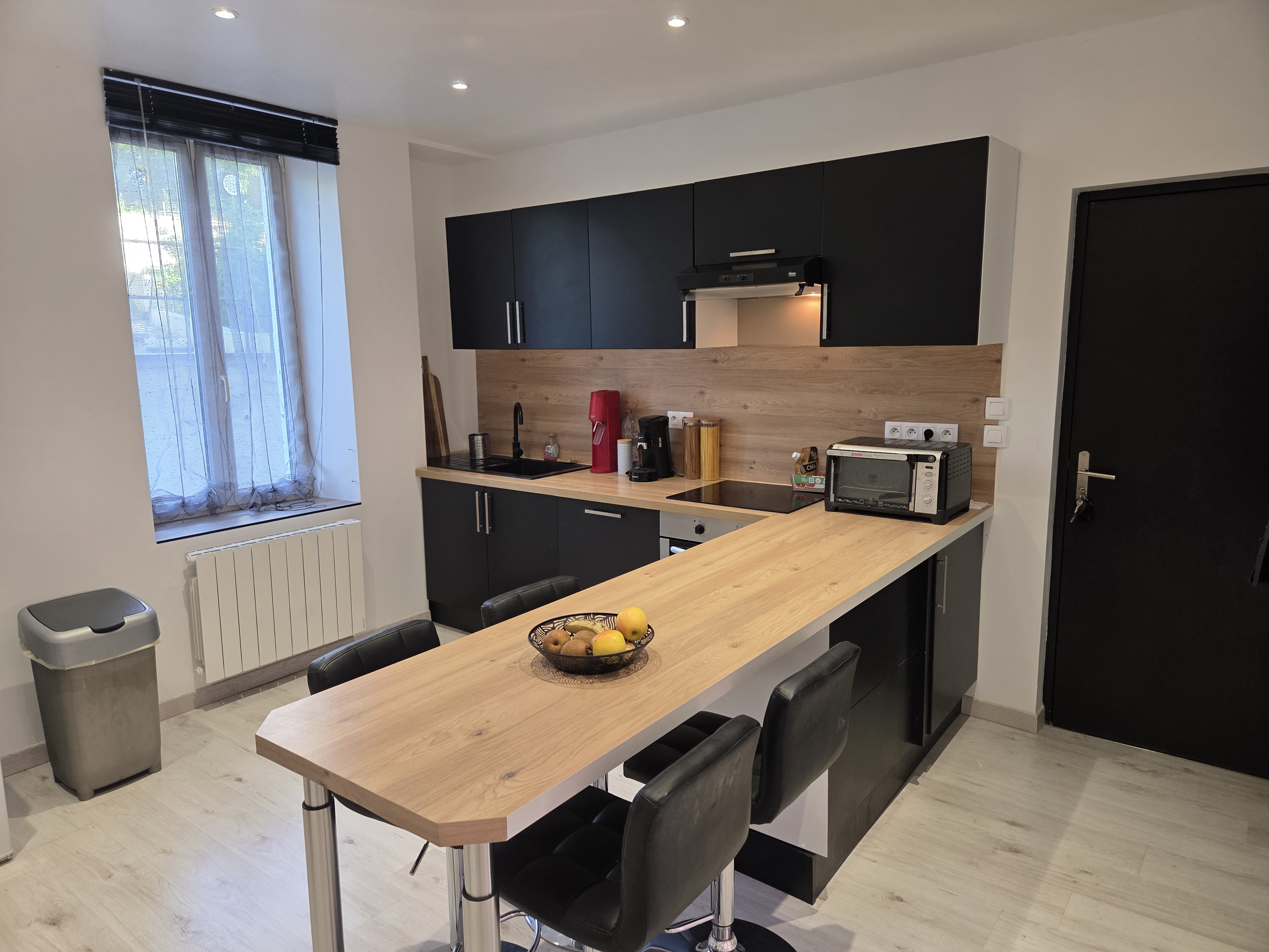 Pose de cuisine après intervention
