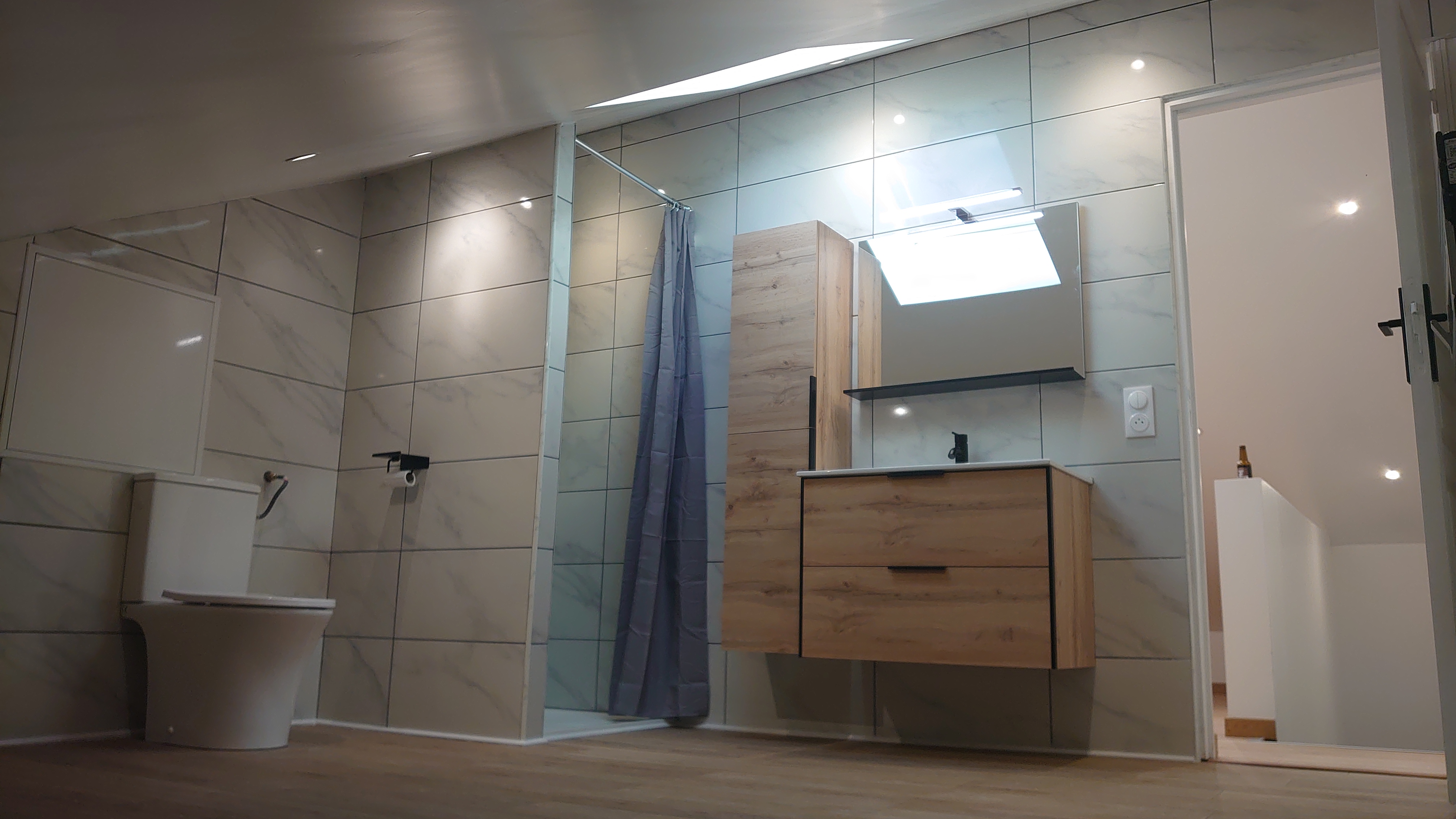 Salle de bain clé en main — réalisation 1